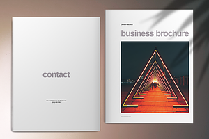 Orange Brochure Template