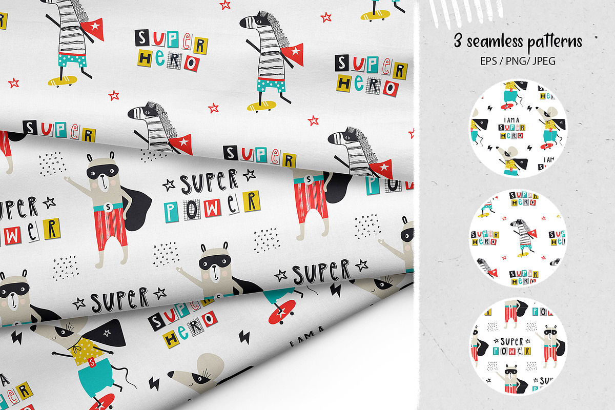 SUPER HERO, an Animal Illustration by Oksana Stepova (Photo 7 of 16)