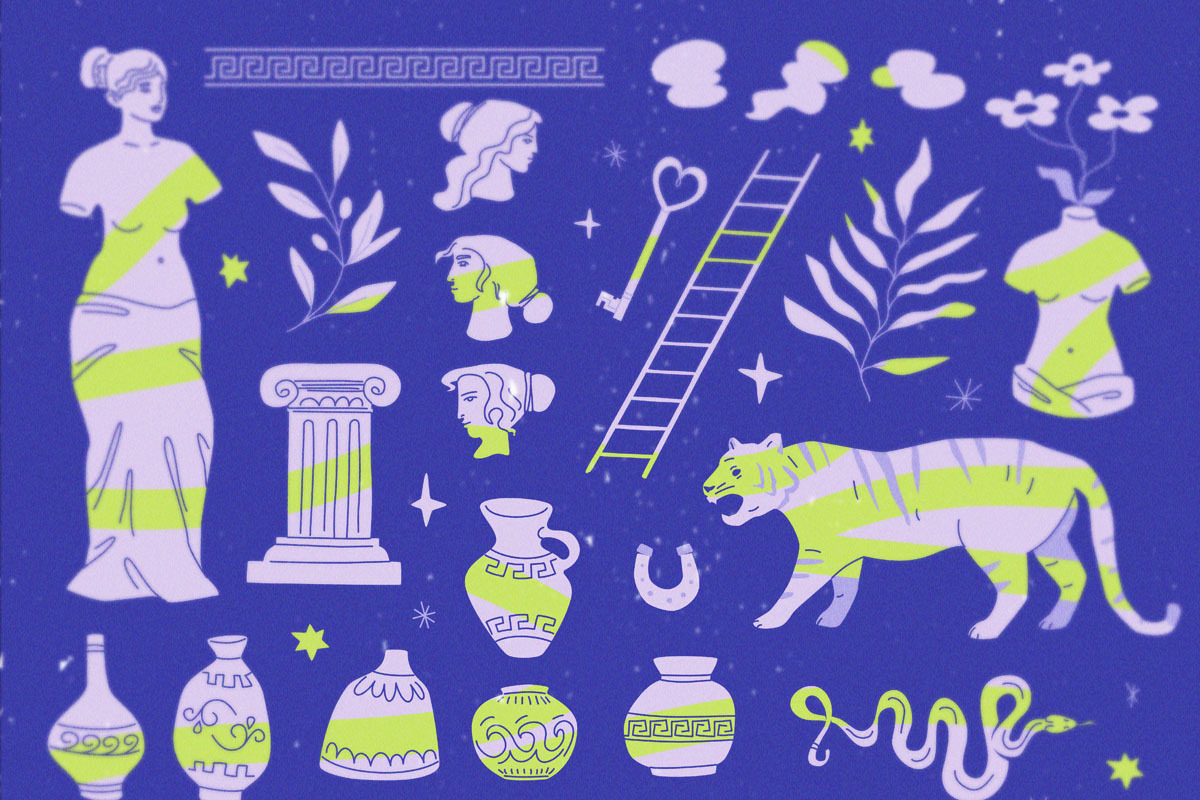 Antique Graphic Set, an Illustration by svetlana.belaia (Photo 9 of 11)