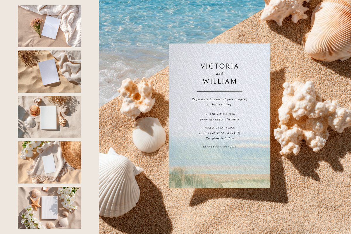 15 Coast card mockup, a Packaging Mockup by Trissa (Photo 6 of 8)