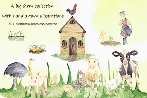 A big farm and garden collections.