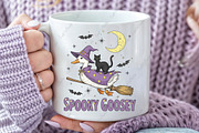 Halloween Witch Goose Spooky Goosey, an Illustration by CraftArtStudio (Thumbnail 3 of 4)