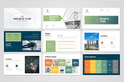 Business Plan Google Slides Template, a Presentation Template by Design Vault (Thumbnail 2 of 7)