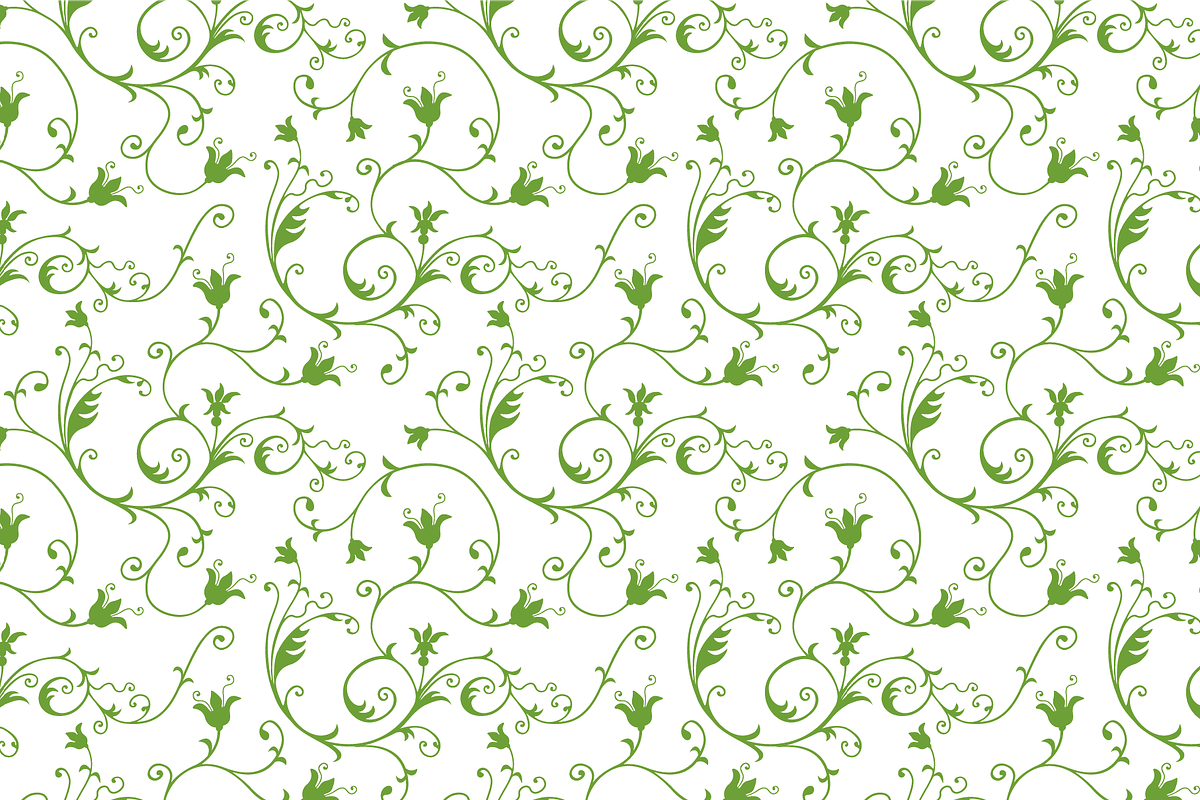 Seamless Floral Vector Patterns Set, a Pattern Graphic by Studio Indigo (Photo 2 of 9)
