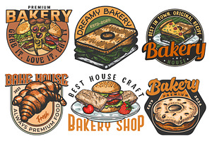 Pizza, Burger Vintage handdrawn logo, a Branding & Logo Template by Billah Hub