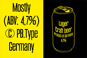 Thamarine Condensed Sans Font, a Sans Serif Font by PeanutButter Type (Thumbnail 5 of 9)