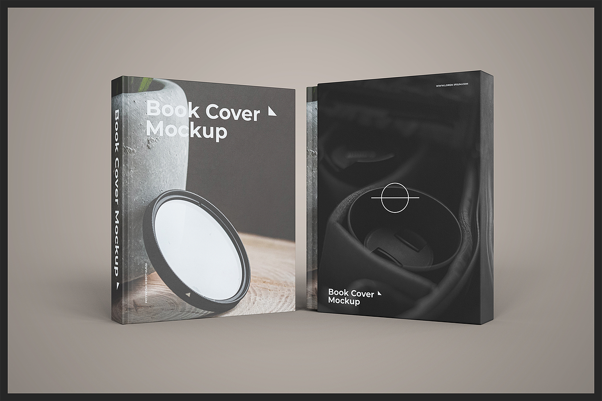 Hardcover Book Mockup with Slipcase, a Books & Magazine Mockup by Muhazdinata (Photo 7 of 12)