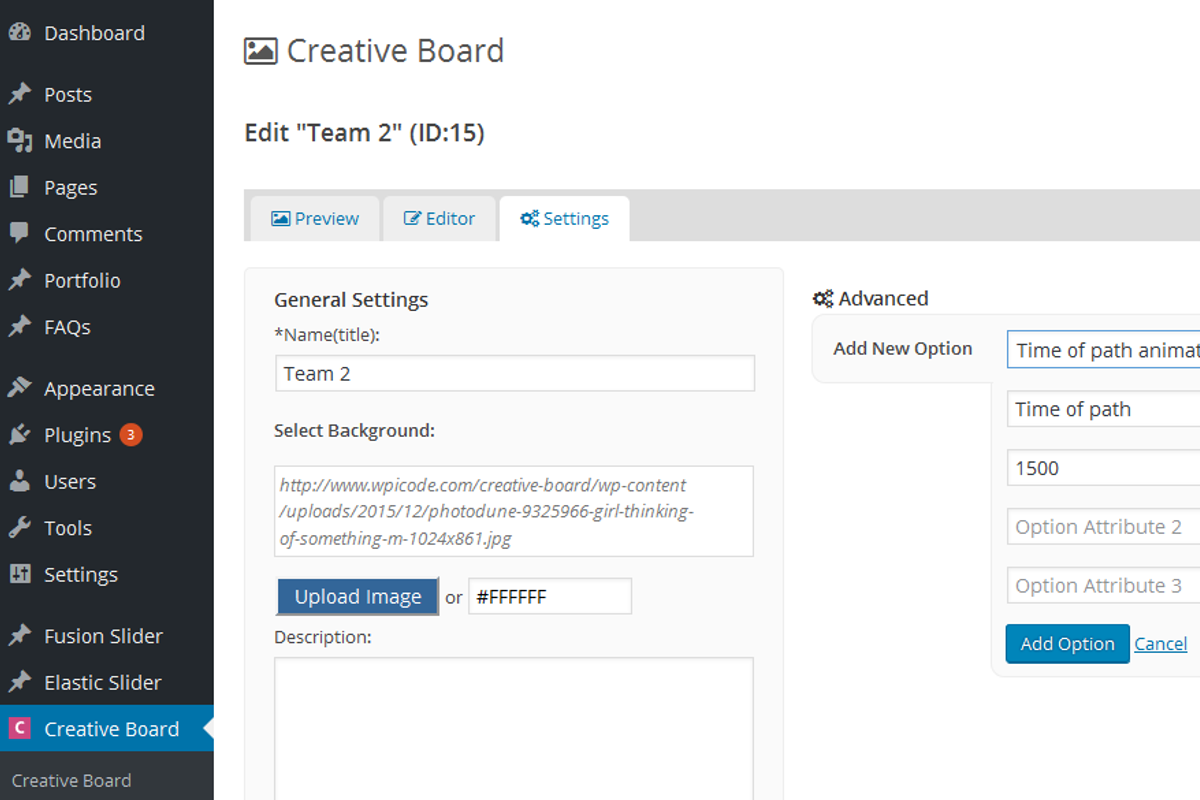 Creative Board - Drawing SVG Plugin, a WordPress Template by WPICODE (Photo 9 of 10)