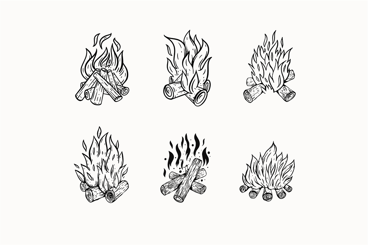Outdoor Adventure Illustrations, an Object Graphic by Oktyabr (Photo 4 of 6)