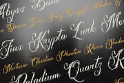 Misthycal | Tattoo Style, a Blackletter Font by Denustudios (Thumbnail 9 of 13)