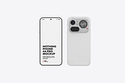 Nothing 4a Pro Phone Mockup, an Android Mockup by UnicDesign (Thumbnail 2 of 8)