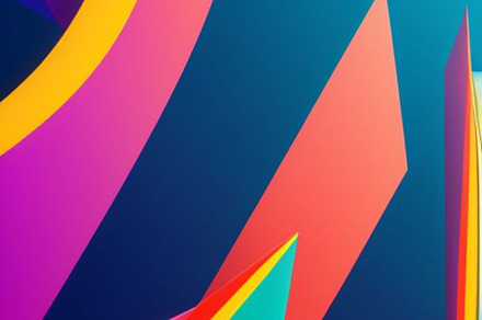Abstract background wavy colorful, an Abstract Photo by ComfortQ