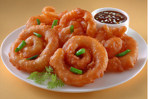 Crispy onion bhaji, also known as, a Food & Drink Photo by ZinetroN