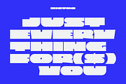 Bigtro - Bold Display Font, a Sans Serif Font by limitype (Thumbnail 5 of 10)