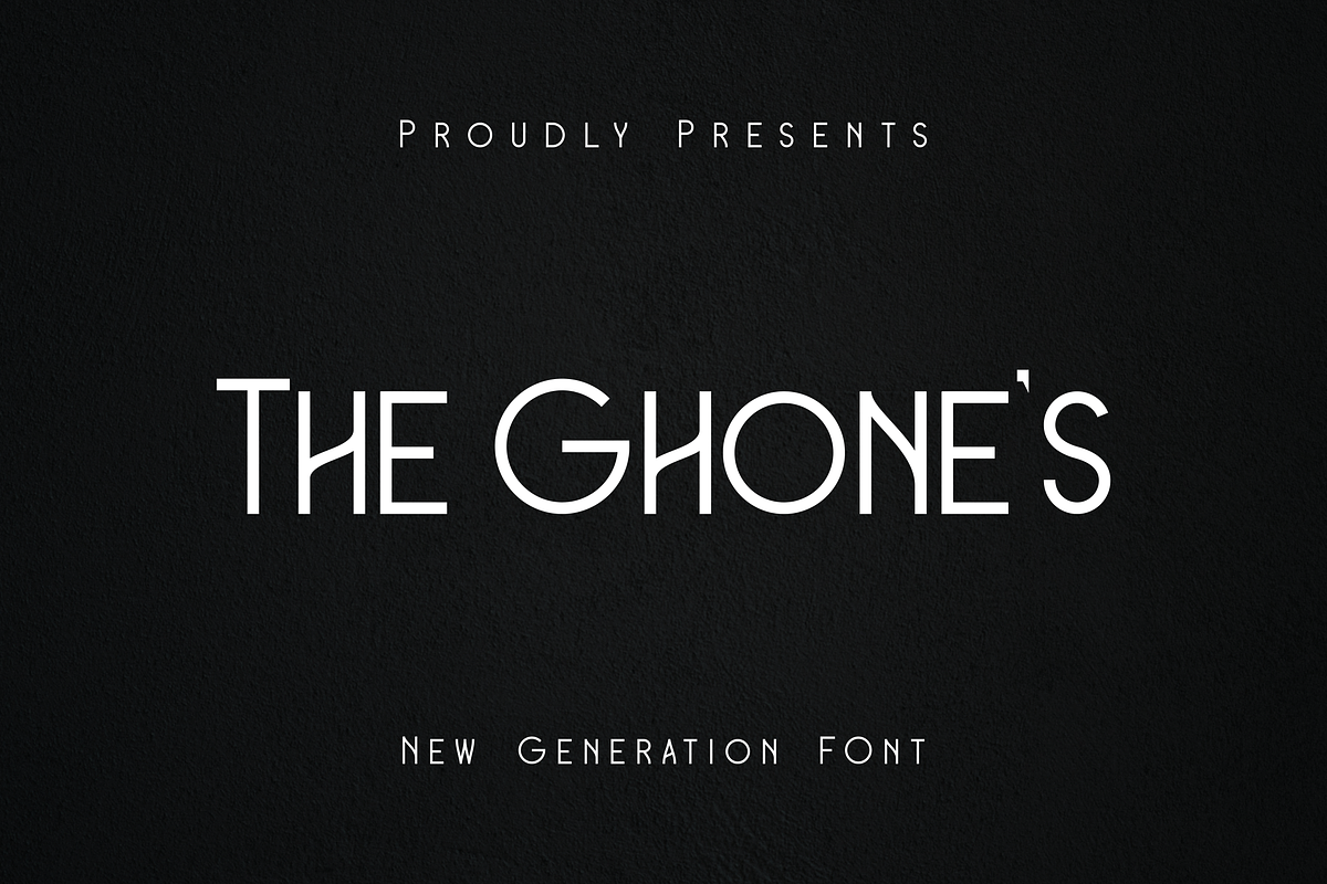 The Ghones Monoline Vintage Font, a Blackletter Font by Monoletter Studio (Photo 1 of 3)