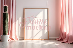Cactus Room | Frame Mockup ~3x4Ratio