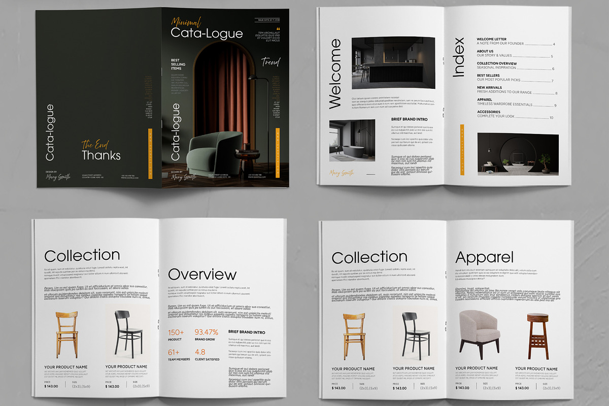 Product Catalogue Layout, a Brochure Template by ContestDesign (Photo 2 of 3)