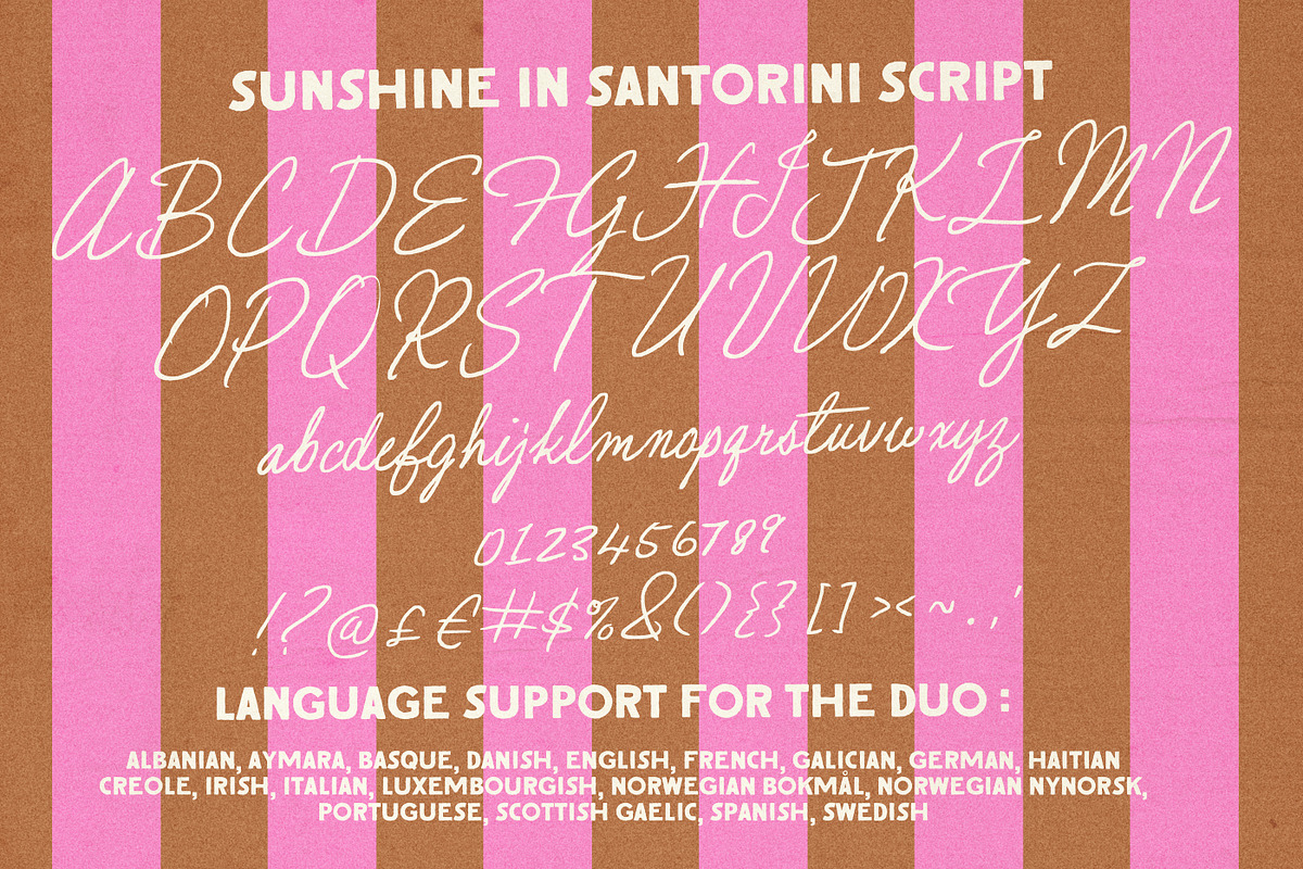 Santorini Sunshine, a Handwritten Font by Nicky Laatz (Photo 22 of 23)