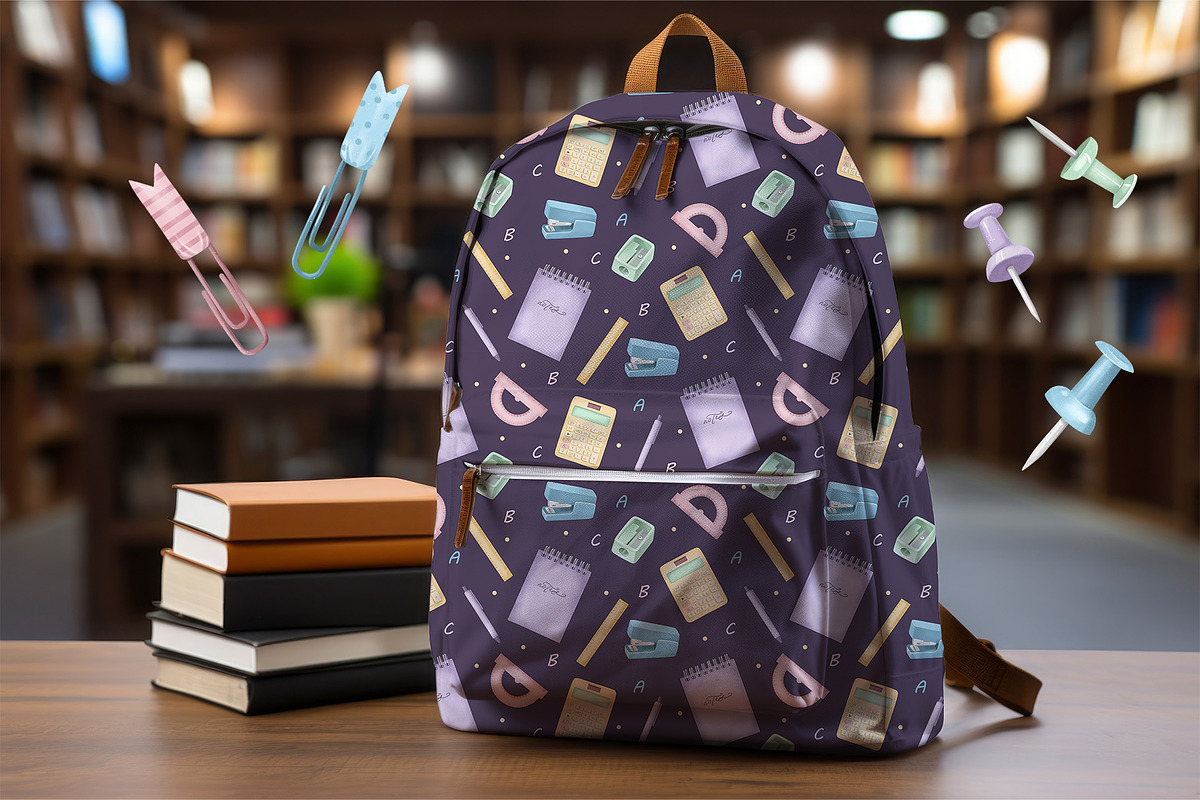 Back to School Patterns, a Pattern Graphic by ArtGiftsStudio (Photo 3 of 4)