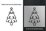205 Christmas Stencils Designs, a Decorative Illustration by Arshad Ali (Thumbnail 4 of 14)