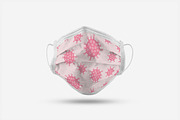 Face Mask Mock-up_01, a Mask Mockup by Mila (Thumbnail 1 of 3)
