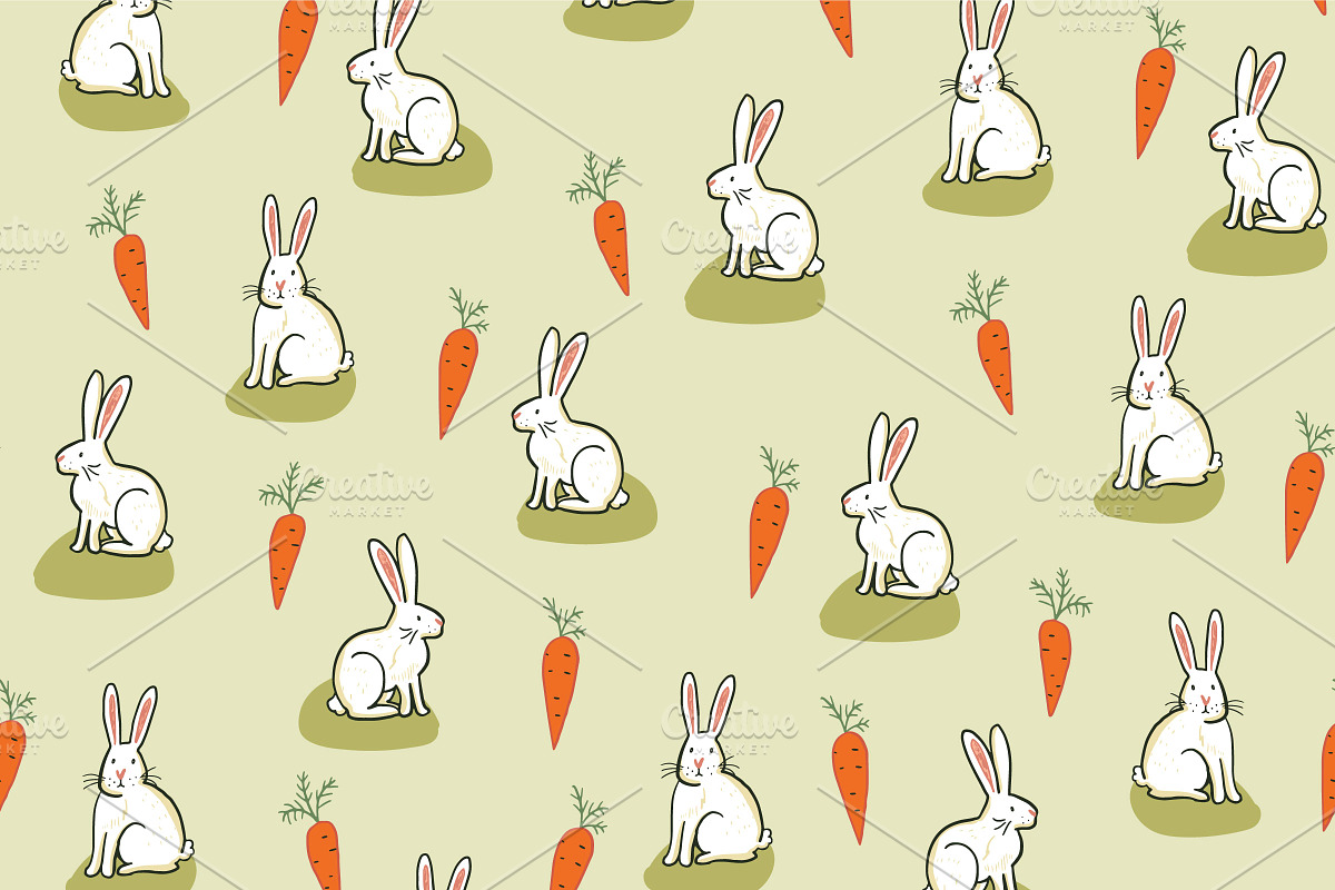 Baby textile prints collection, a Pattern Graphic by GooseFrol (Photo 20 of 33)