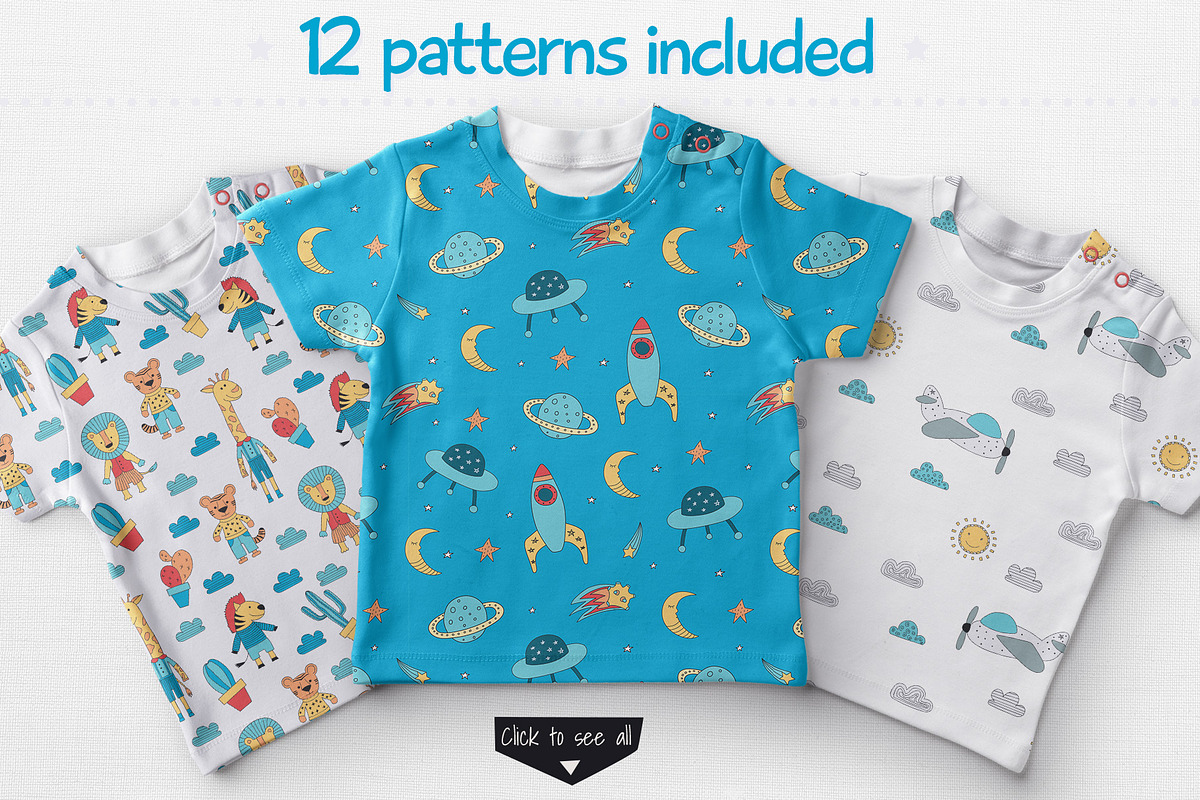 Nursery for a boy- Clipart&lettering, an Animal Illustration by Truefiesta (Photo 6 of 8)