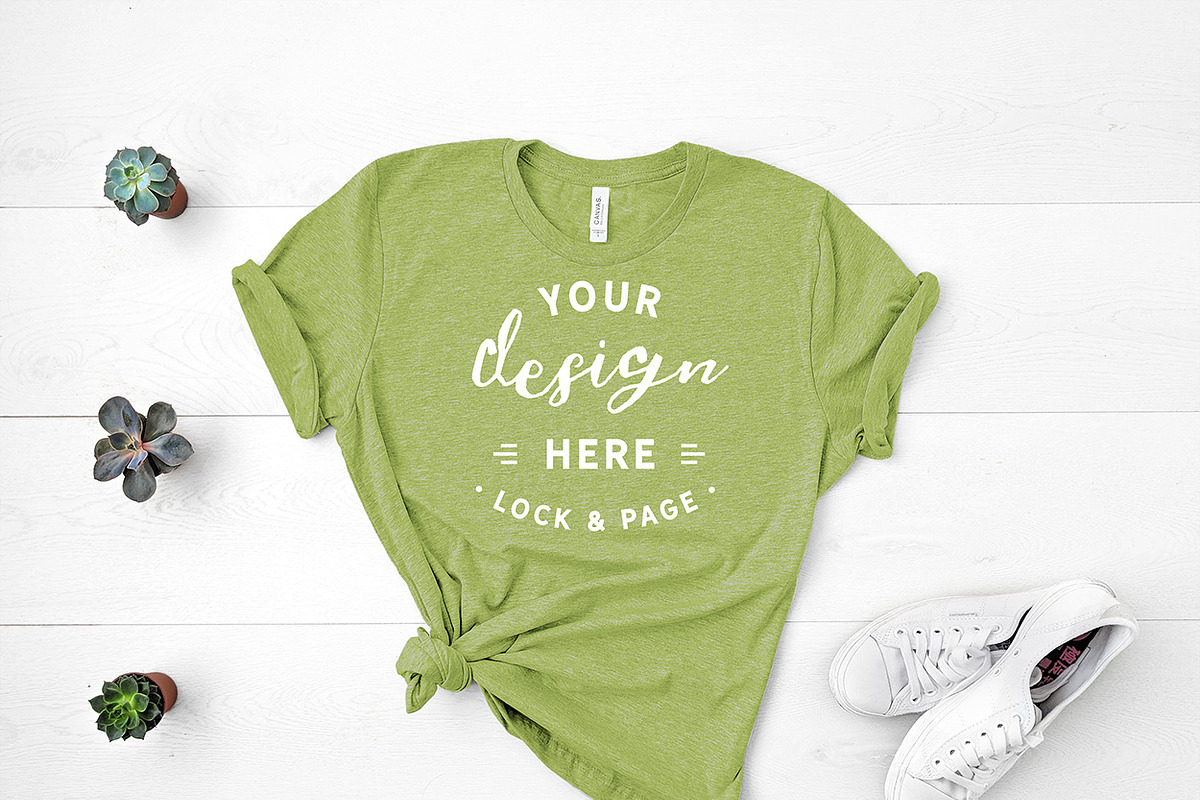 Bella Canvas T-Shirt Mockup Bundle, a Shirt Mockup by lock and page (Photo 68 of 85)