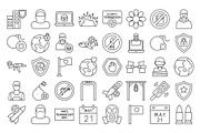 Anti Terrorism Icons Pack, an Icon by Vector Portal (Thumbnail 6 of 6)