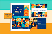Blue and Orange Modern Geometric Kit, a Pattern Graphic by Lettering_Logo (Thumbnail 8 of 8)
