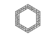 Polygon Frame & Label Bundle, an Illustration by Creativeshirt (Thumbnail 37 of 51)