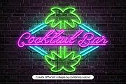 Neon Effect Mockup, a Product Mockup by Salih Kizilkaya (Thumbnail 2 of 8)