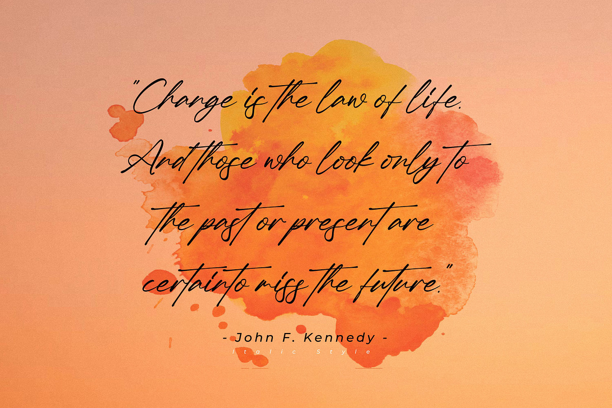 Onefineday, a Script Font by Integritype Studio (Photo 12 of 15)
