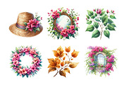 Bougainvillea Flower Clipart Bundle, an Illustration by Daily.Designs (Thumbnail 3 of 5)