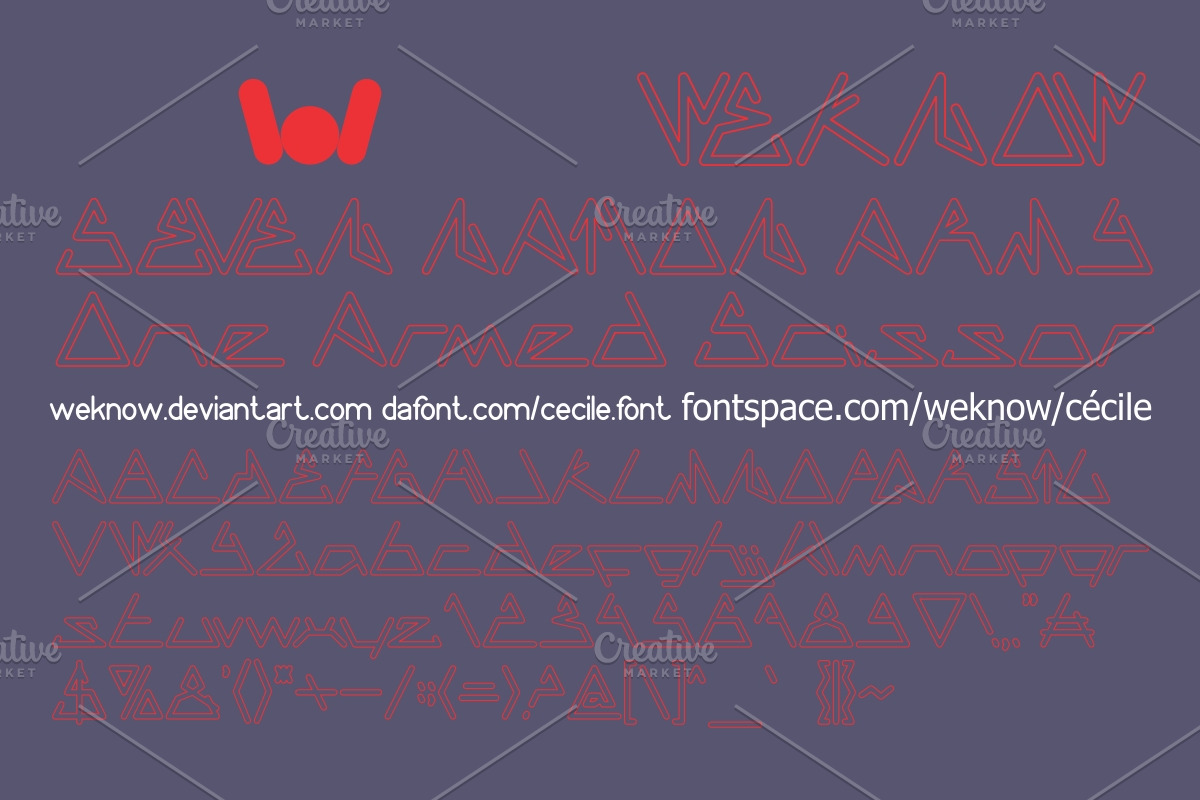 Cecile Font, a Font by weknow (Photo 9 of 10)