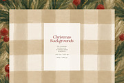 100 Christmas Backgrounds, a Background Graphic by PeDe Designs (Thumbnail 2 of 18)