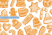 FUNKY GINGERBREAD COOKIES: clipart, a Food Illustration by Elliko shop (Thumbnail 6 of 7)