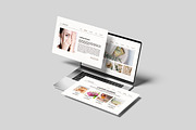 Laptop Screen Website Mockup, a Wearable Device Mockup by Pikachudesign (Thumbnail 5 of 5)