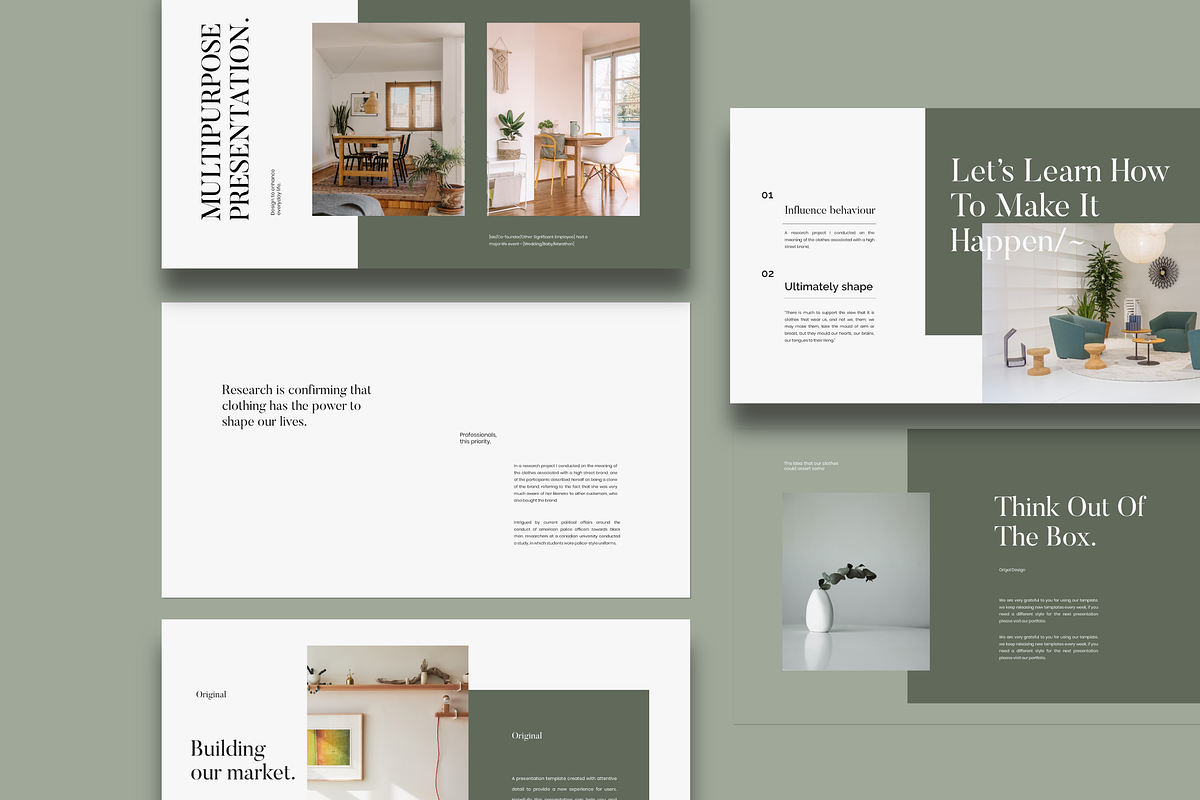 Original Interior Keynote Template, a Presentation Template by Visualin.std (Photo 10 of 12)