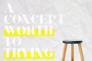 Faya | Stencil Modern Ligature, a Serif Font by ClevUs (Thumbnail 5 of 11)