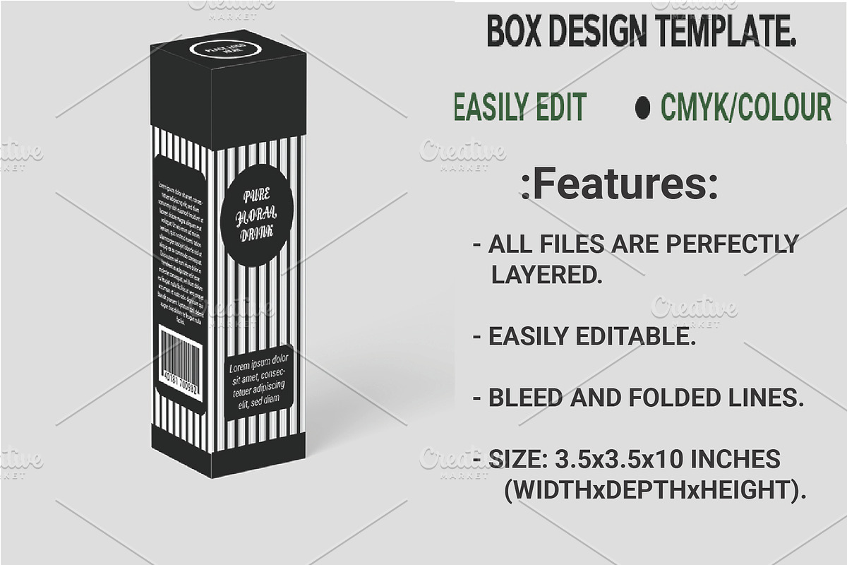 Elegant Long Rectangular Box, a Templates & Theme by Design Fusion (Photo 3 of 3)
