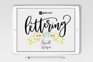 Procreate Lettering Kit