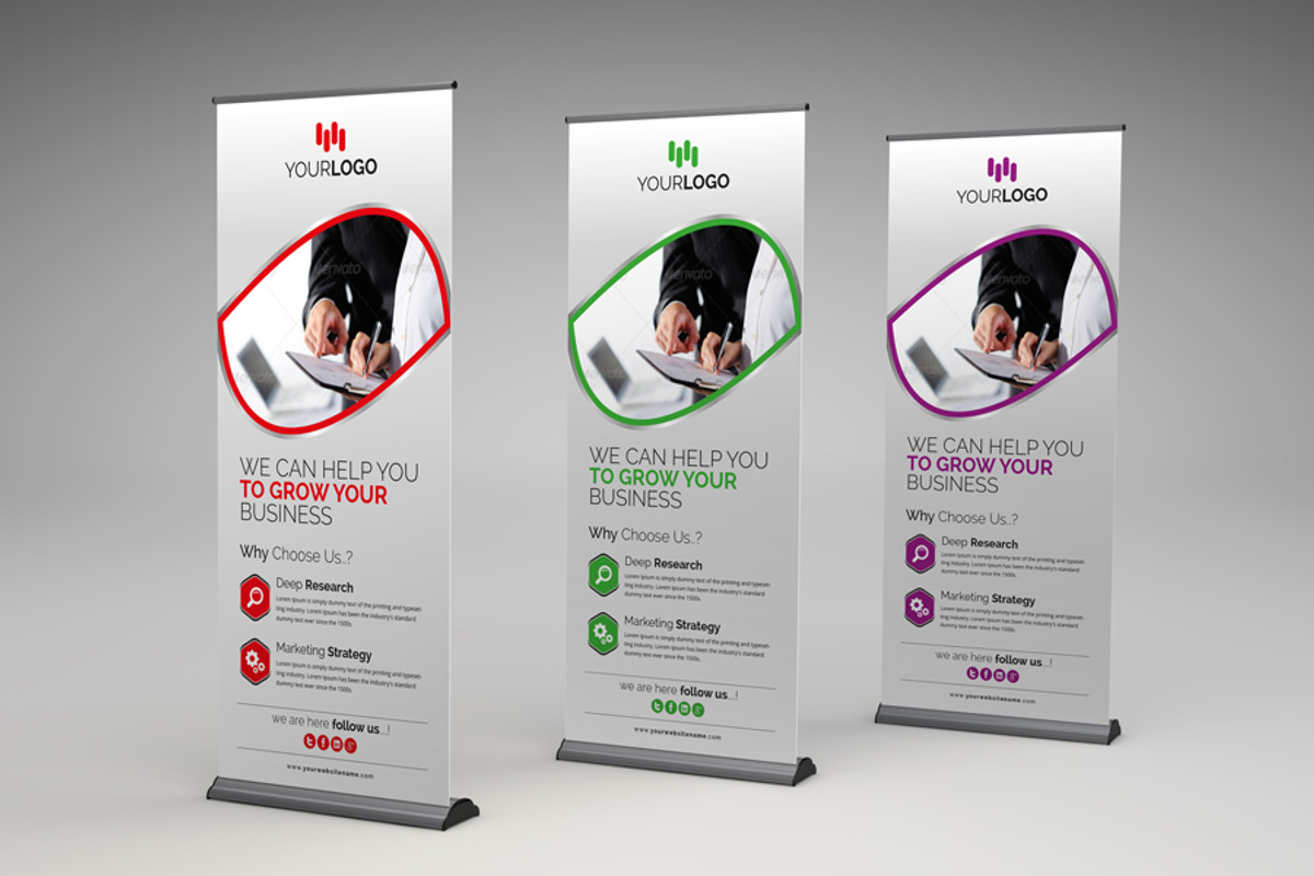 Corporate Rollup Banner, a Templates & Theme by RQ Designs (Photo 3 of 6)