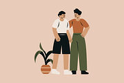 Family Diversity Illustration, a Person Illustration by Jump Studio (Thumbnail 3 of 10)