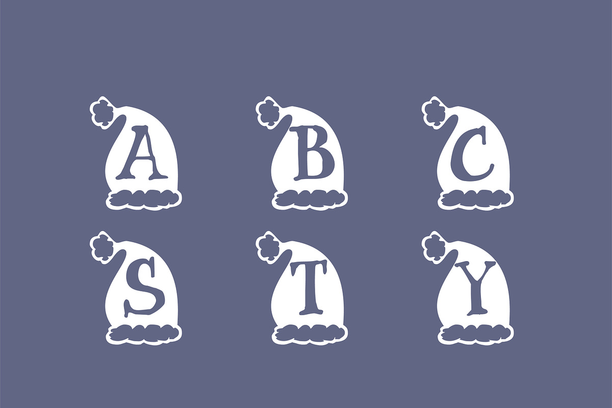 Holiday Cap Font, a Sans Serif Font by Photoshop Action (Photo 7 of 8)