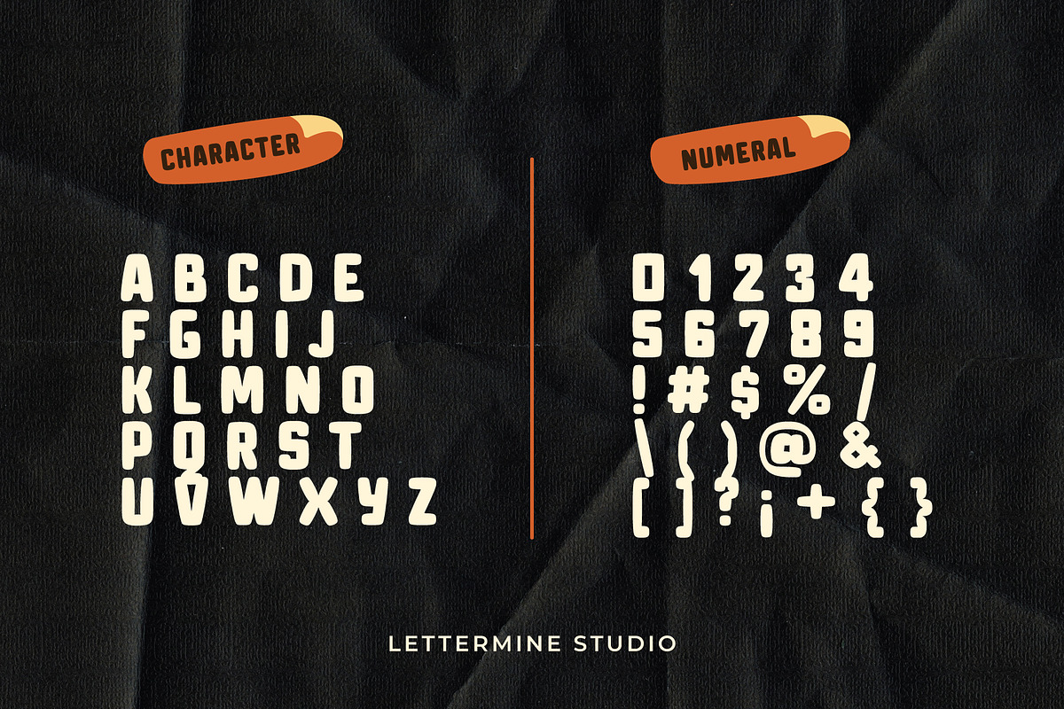 Blovi Core – Bold Food Food, a Font by Lettermine (Photo 9 of 10)