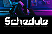 Greatest Challenge - Tech Font, a Sans Serif Font by 177Studio (Thumbnail 2 of 5)