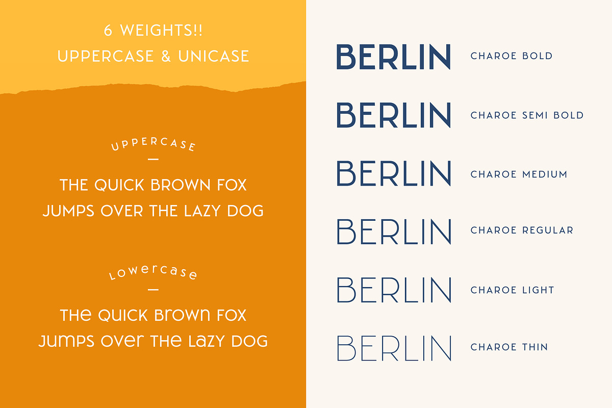 Charoe Typeface + Extras, a Font by Heritage Type Co. (Photo 7 of 17)