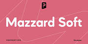 Mazzard Soft M, a Sans Serif Font by Pepper Type (Thumbnail 1 of 14)