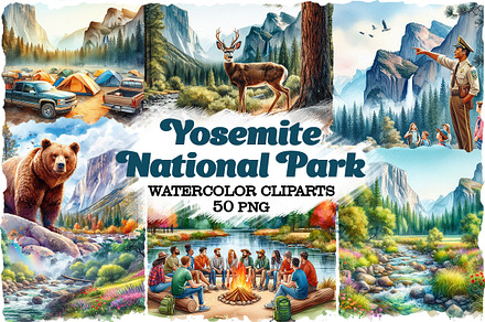 Yosemite National Park clipart